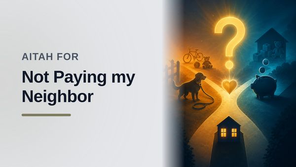 The Working Mom Who Refused to Be Billed for a 'Favor' by the Neighborhood Hustler