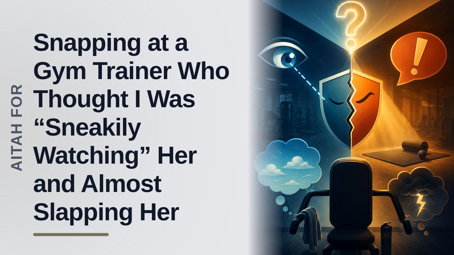 The Zoned-Out Gym-Goer Who Stood His Ground Against The Entitled Trainer
