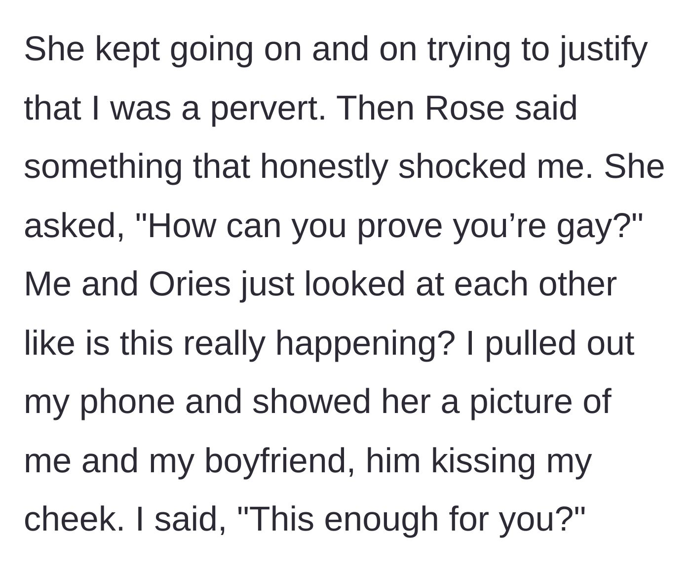 Story part 12 - Trainer demands proof of his sexual orientation