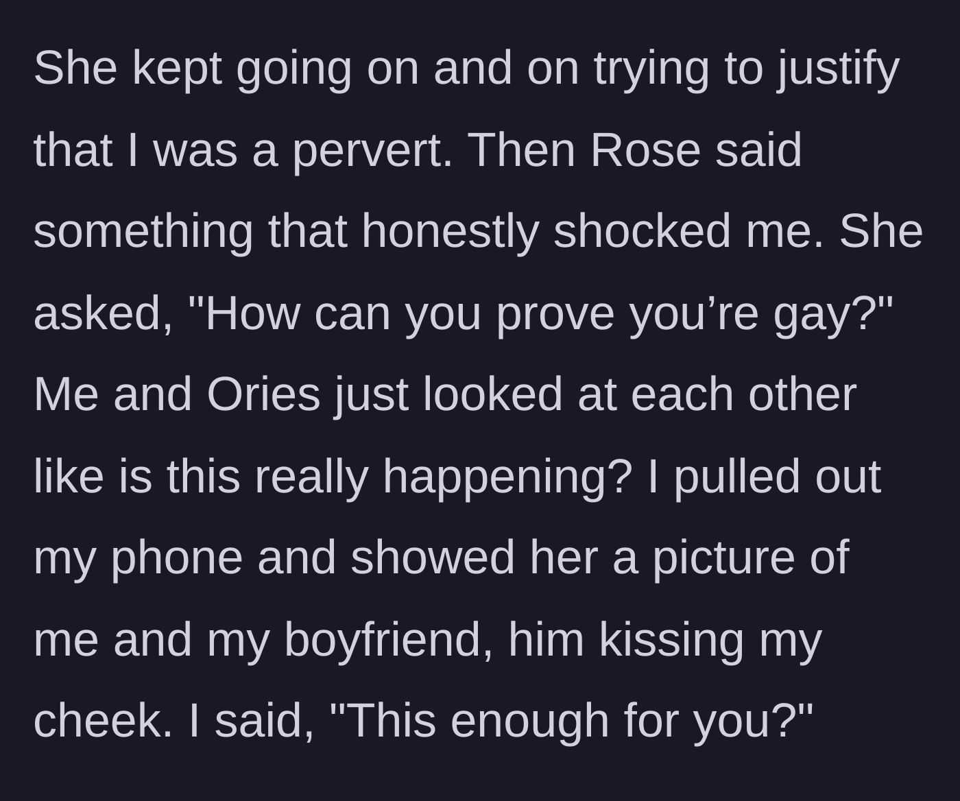 Story part 12 - Trainer demands proof of his sexual orientation